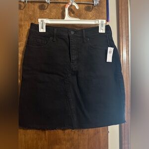 Old Navy Women’s Denim Mini Skirt High Rise Secret Pockets